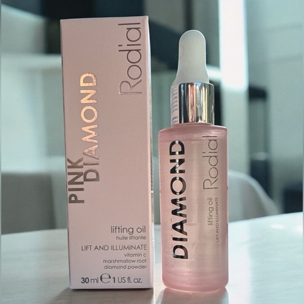 🌹NWT Rodial Pink Diamond Lifting Oil 30ml | Vitamin C Glow & Firming Serum